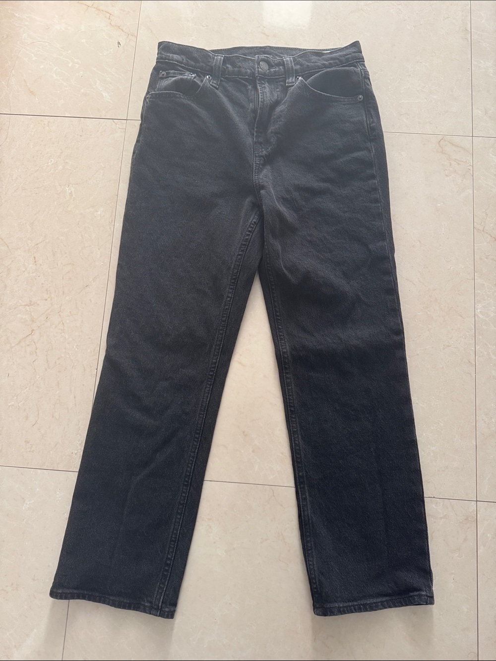 Gap 90s Straight Crop High-Rise Straight Jeans - Picture 4 of 6
